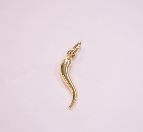 14k Italian Horn