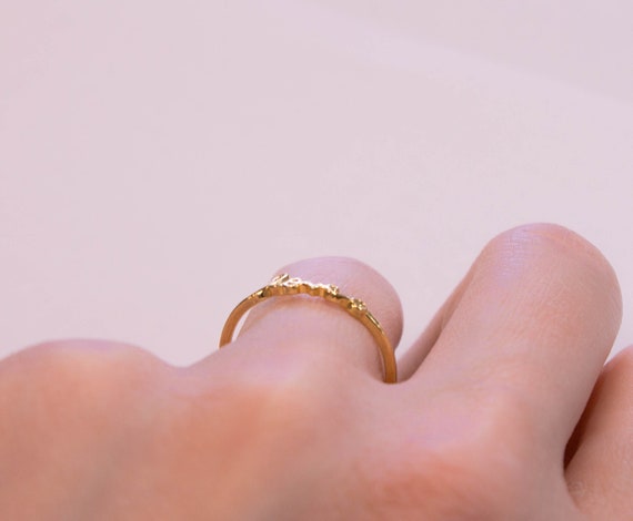 Gold Platted "Love" Band - image 2