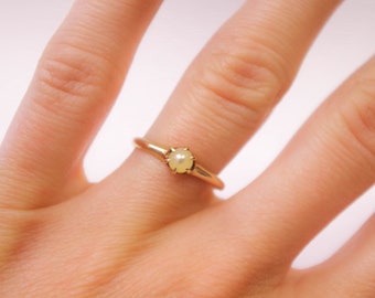 14k Pearl Ring