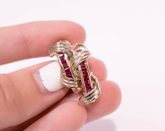 14 Ruby Earrings