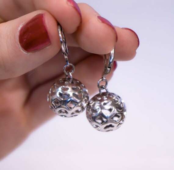 Sterling Silver Dangle Earrings