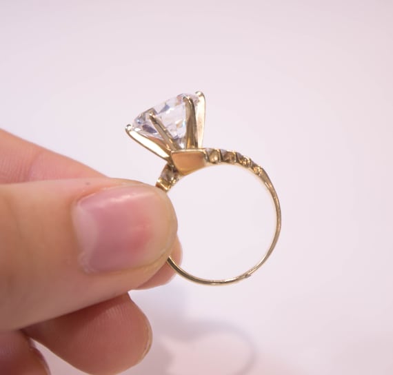 14K CZ Ring - image 3