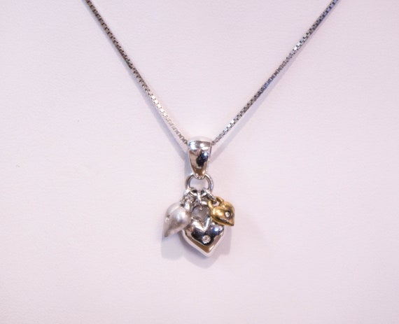 Sterling Silver Heart Necklace