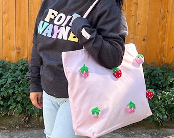 Strawberry Tote Bag