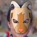 Goat Mask Printable, Paper DIY for Kids and Adults. PDF Template ...