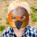 Bird Mask Printable, Paper DIY for Kids and Adults. PDF Template ...