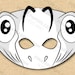 Grasshopper Masks Printable Color Coloring, Paper DIY for Kids and ...