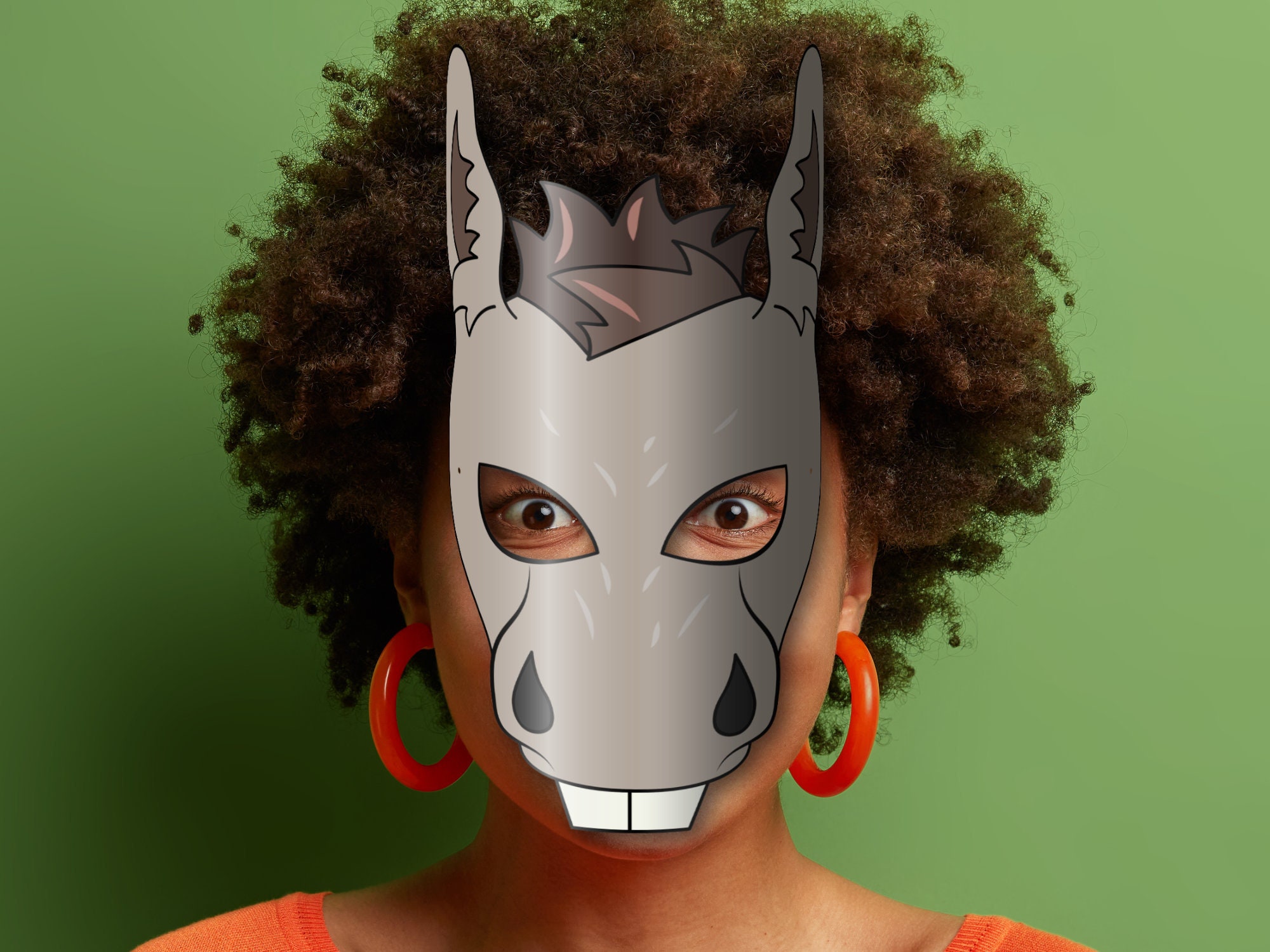 Donkey Mask Printable, Paper DIY for Kids and Adults. PDF Template. Instant Download. for Birthdays, Halloween, Party, Costumes. - Etsy donkey-mask-printable-paper-diy-for-kids-and-adults-pdf-template-instant-download-for-birthdays-halloween-party-costumes-etsy