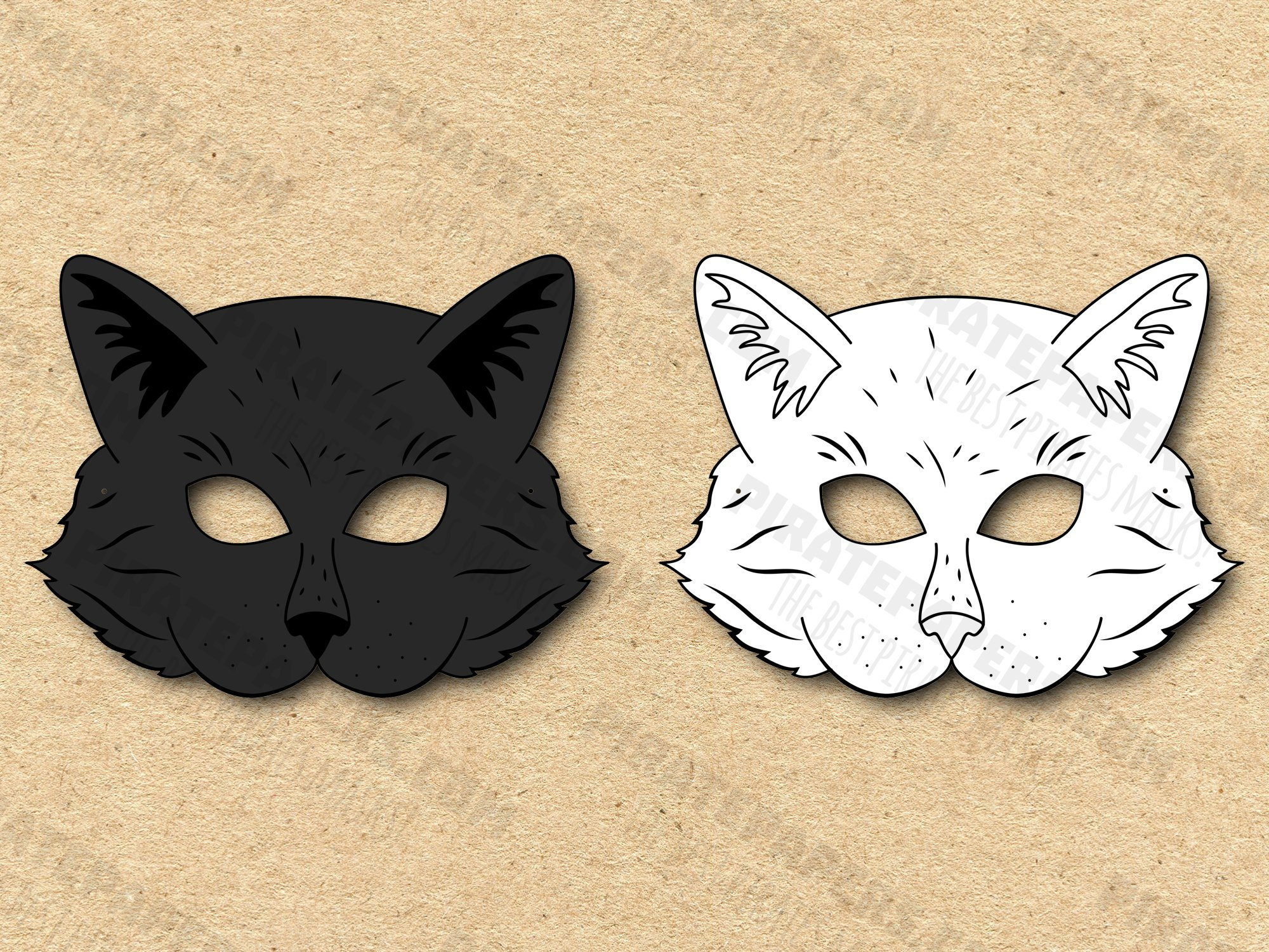 Cat Masks Printable Color Coloring, Paper DIY for Kids and Adults. PDF Template. Instant Download. for Birthdays, Halloween, Costumes. - Etsy cat-masks-printable-color-coloring-paper-diy-for-kids-and-adults-pdf-template-instant-download-for-birthdays-halloween-costumes-etsy