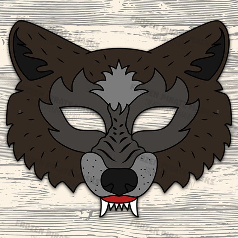 60% OFF SALE Significant Undesirable Wolf Mask Printable wolf dress animal mask gray wolf masks small children mask wolf masquerade wolf halloween picture about Wolf Mask Printable called 60% OFF SALE Huge Terrible Wolf Mask Printable wolf gown animal mask gray wolf masks small children mask wolf masquerade wolf halloween