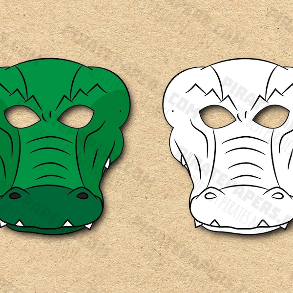 Crocodile Mask - Etsy