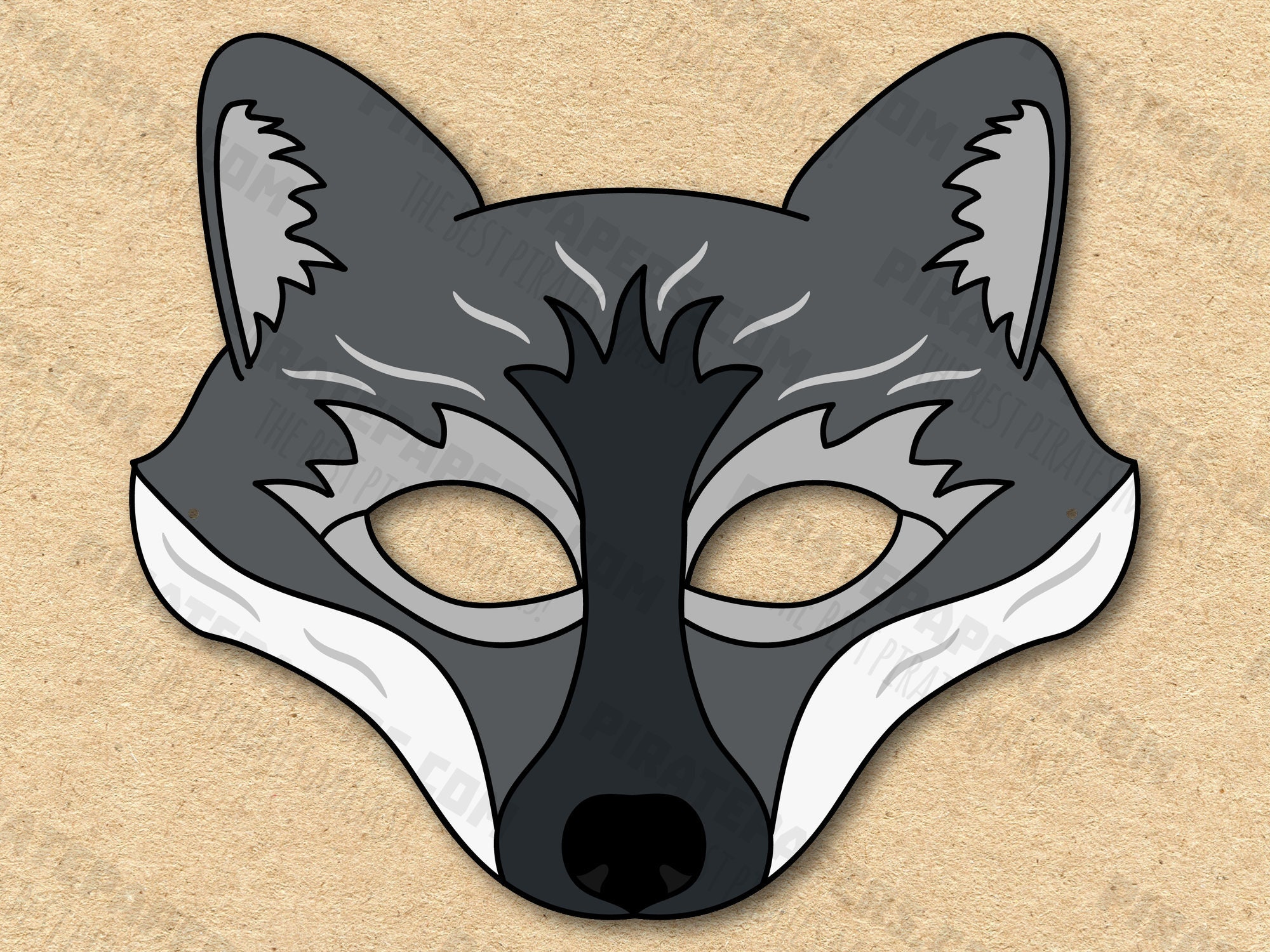 Therian mask , wolf , READ DESCRIPTION