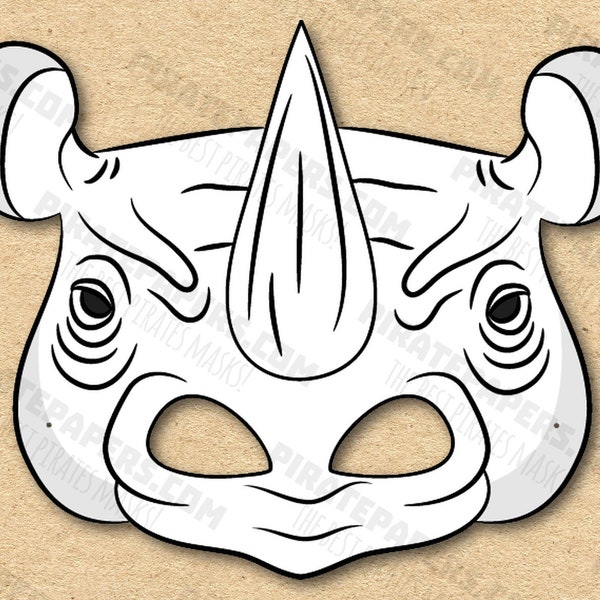 Diy Rhino Mask - Etsy