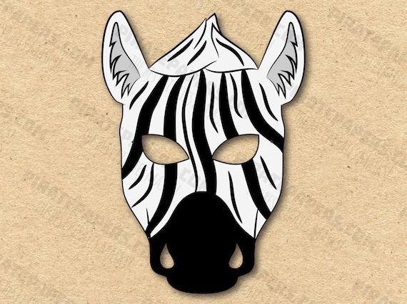 Zebra Animal Mask Zebra Animal Mask