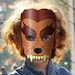 Werewolf Masks Printable Color Coloring, Paper DIY for Kids and Adults ...