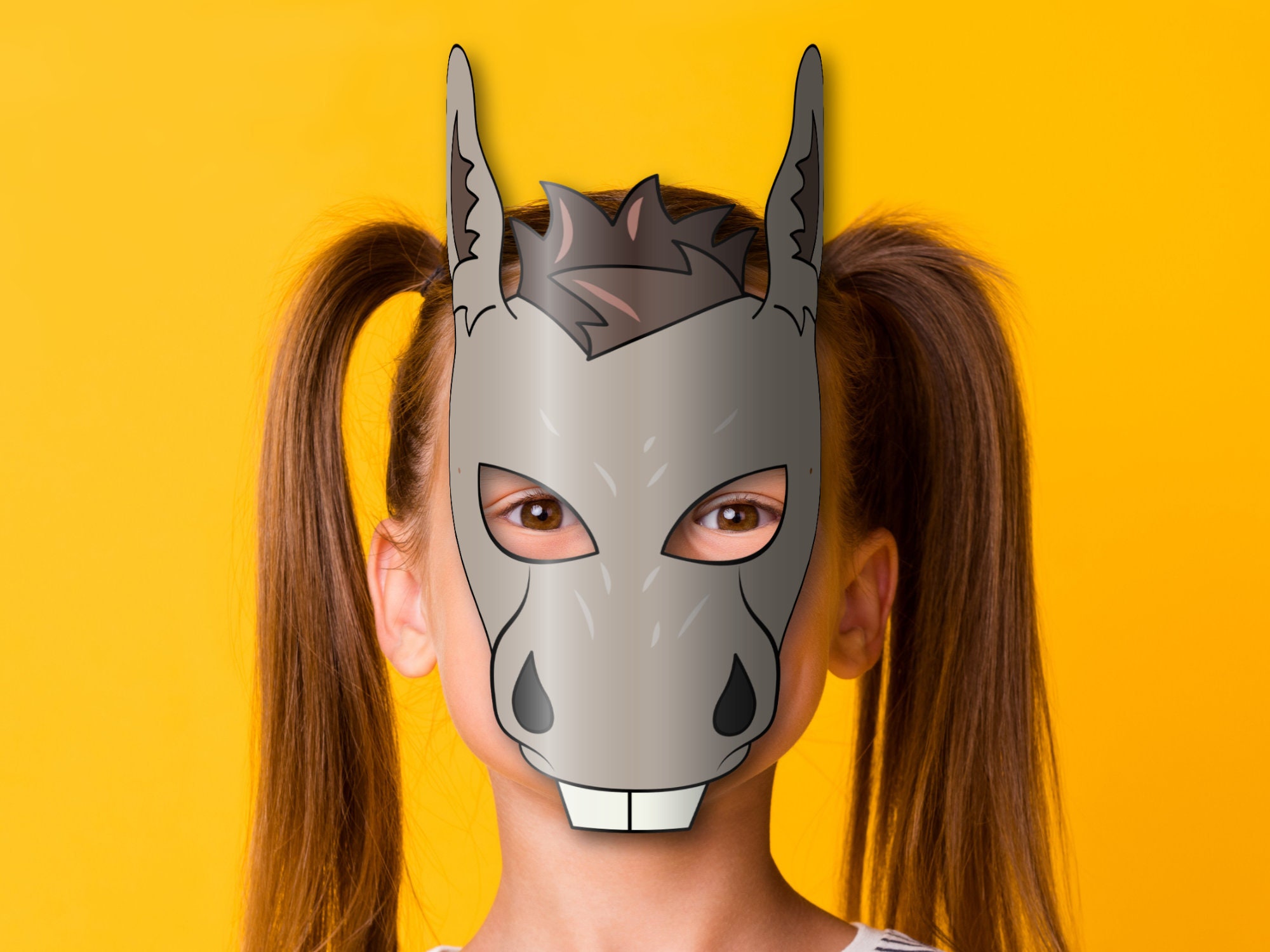 Donkey Mask Printable, Paper DIY for Kids and Adults. PDF Template. Instant Download. for Birthdays, Halloween, Party, Costumes. - Etsy donkey-mask-printable-paper-diy-for-kids-and-adults-pdf-template-instant-download-for-birthdays-halloween-party-costumes-etsy