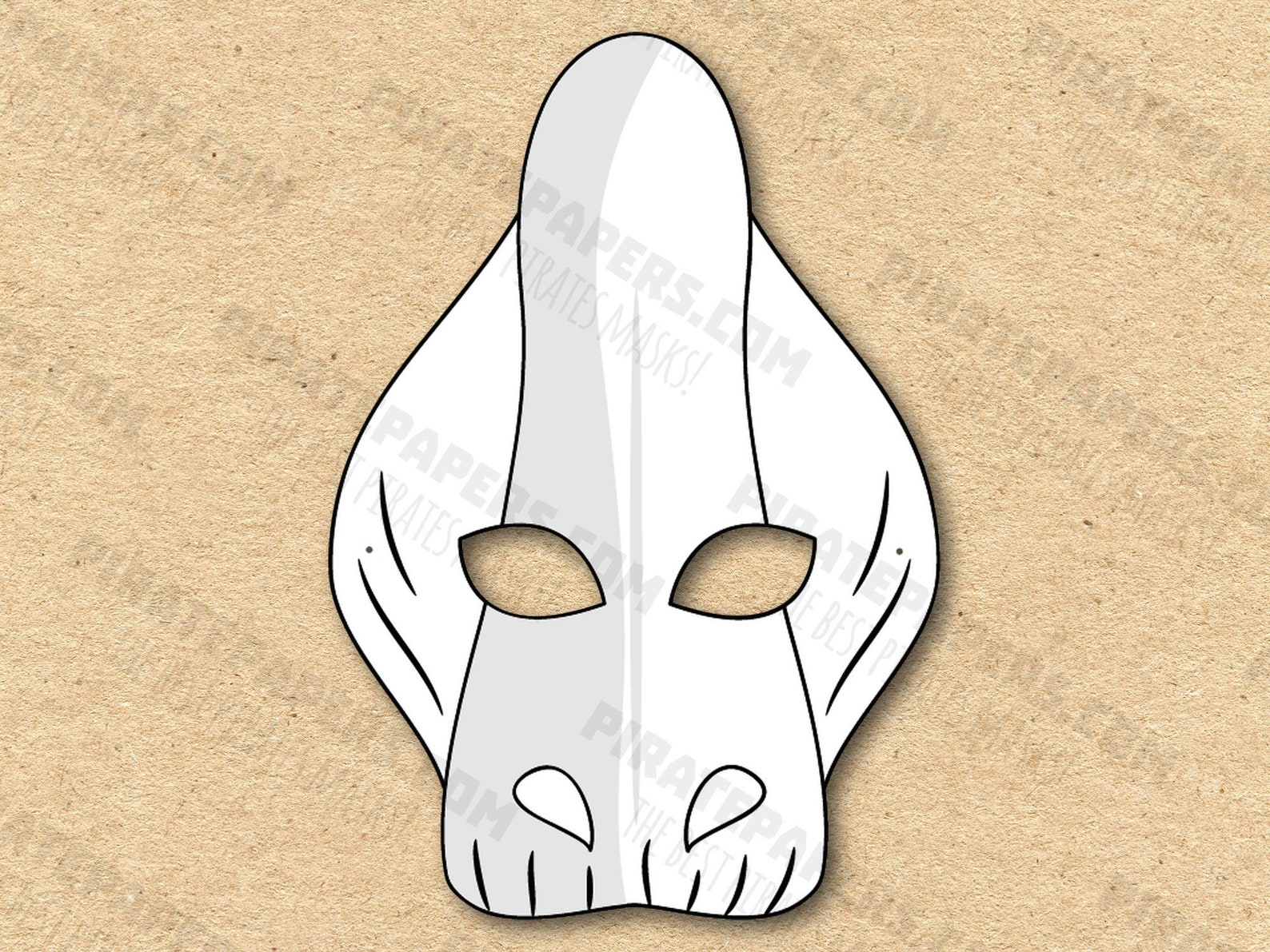 Dinosaurs 2 Masks Printable Coloring, Pteranodon, Amphicoelias ...