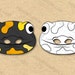Salamander Masks Printable Color Coloring, Paper DIY for Kids and ...