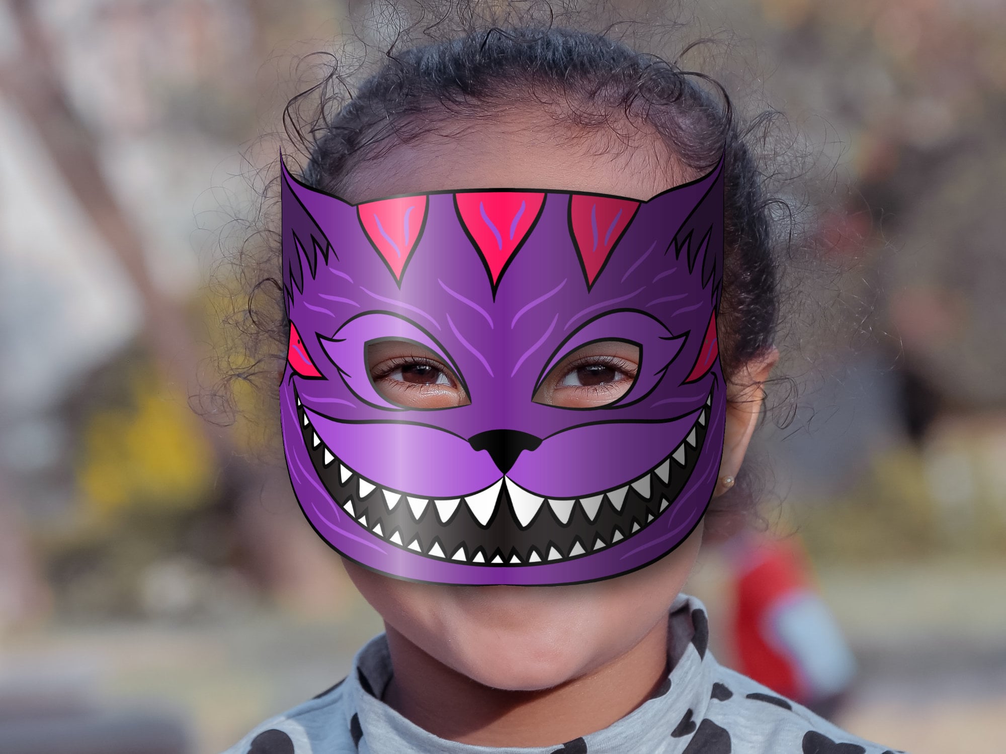 Alice in Wonderland Masks Printable Alice White Rabbit Cheshire Cat Alice in Wonderland Masks Printable Alice White Rabbit Cheshire Cat
