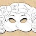 Goldilocks Masks Printable Color Coloring goldilocks and the Three ...