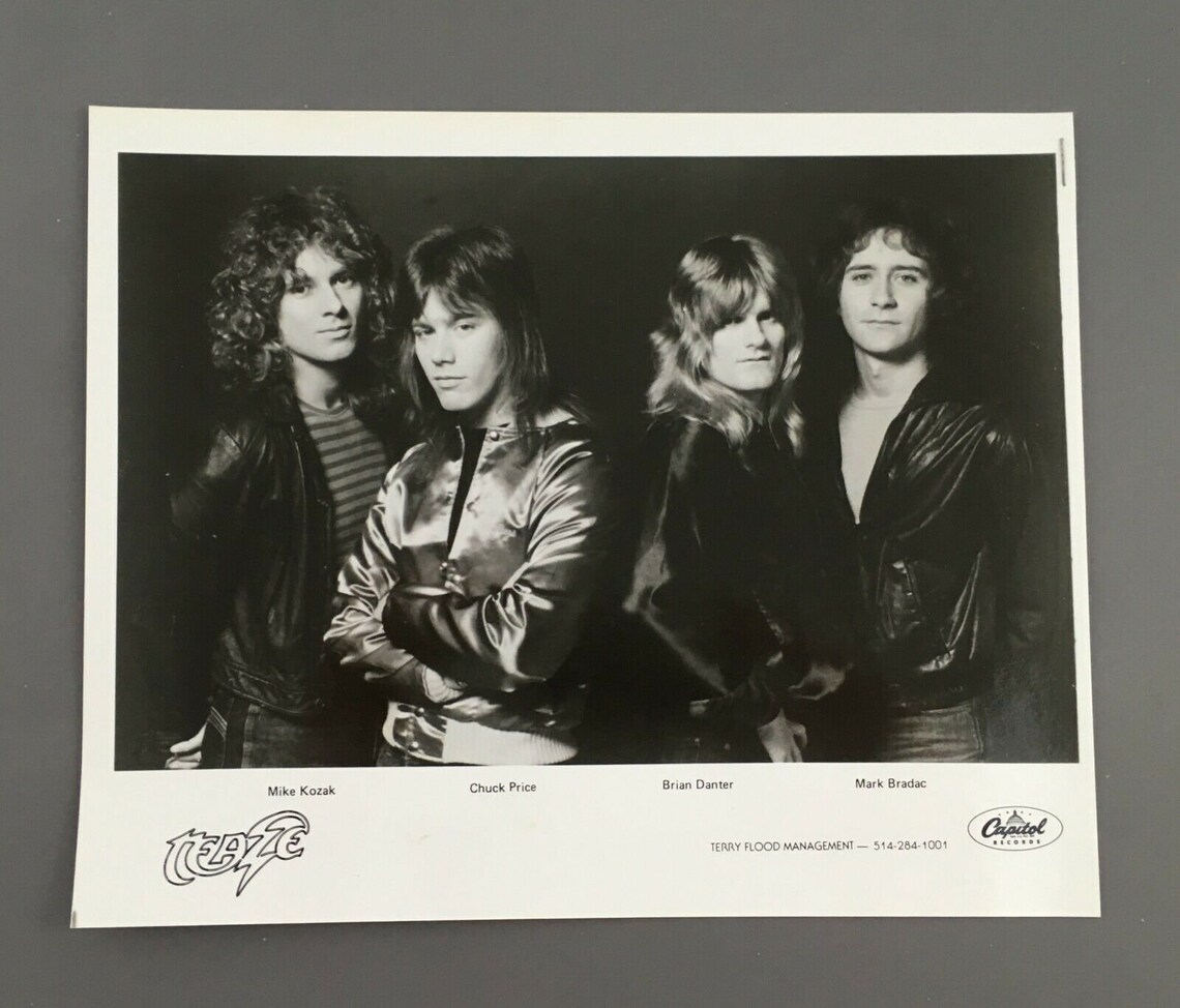 1979 Teaze Hard Glam Rock Hair Band Press Kit Photo MCA Etsy
