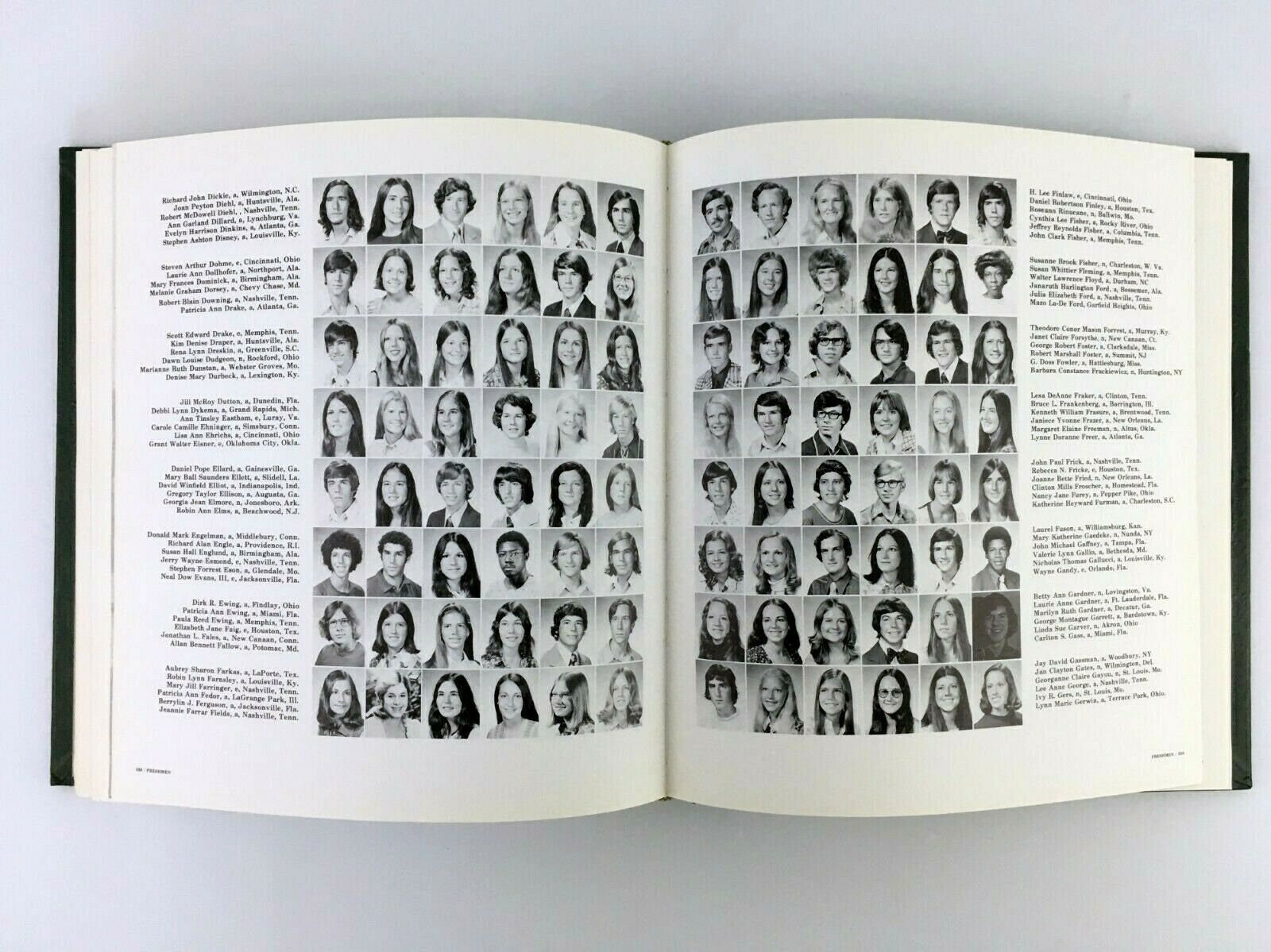 1974 Vanderbilt University Commodores Annual Yearbook Etsy