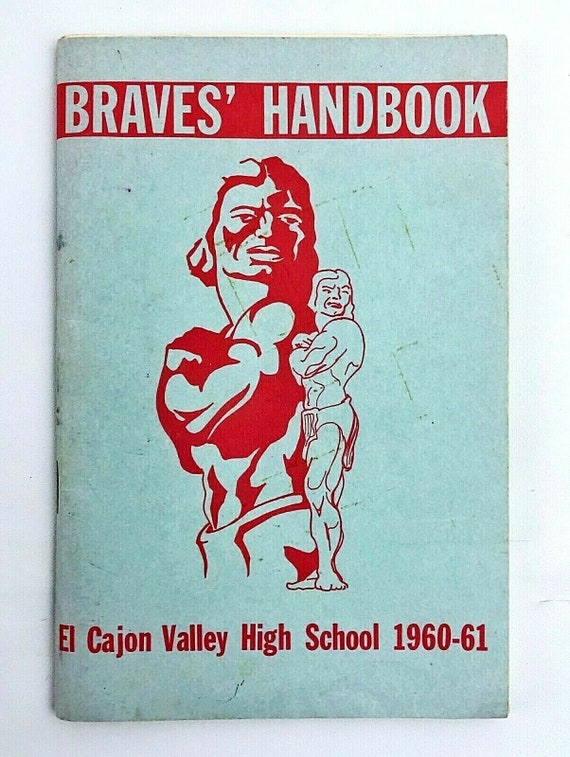 1960 1961 El Cajon Valley High School California Student Etsy