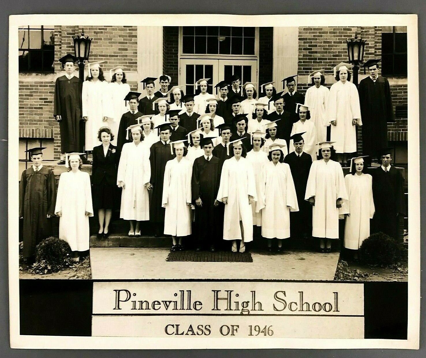 1946 Beckley WV Pineville High School Class Photograph Etsy