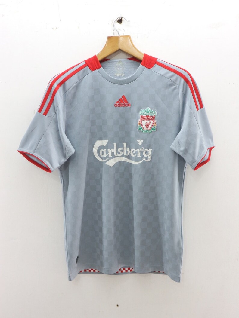 Vintage Adidas Liverpool Jersey TShirt English Premier League Etsy