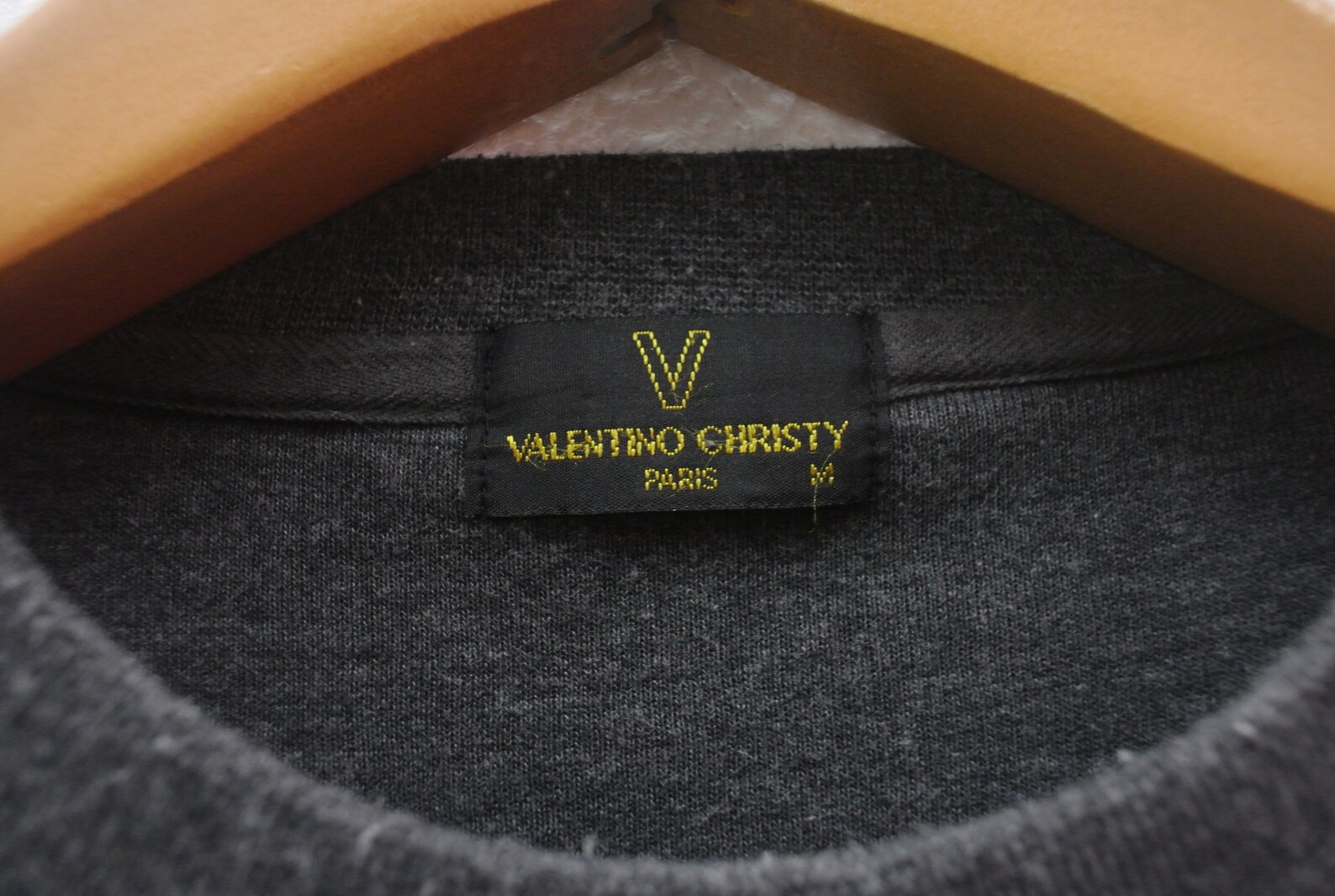 Vintage Valentino Christy Sweatshirt Small Logo Embroidery | Etsy