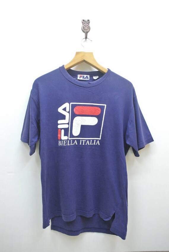 fila big logo t shirt