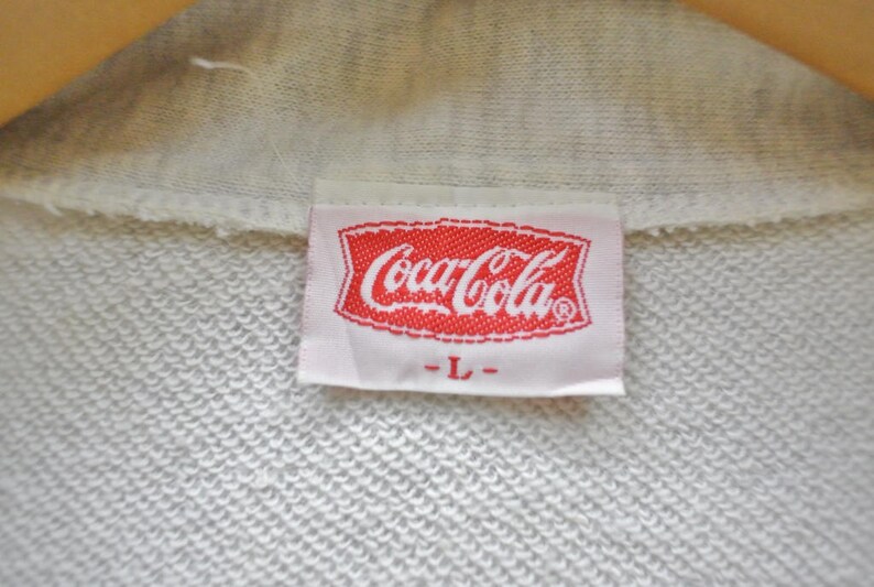 Vintage Coca Cola USA Soft Drink Sweatshirt Half Zipper Street | Etsy