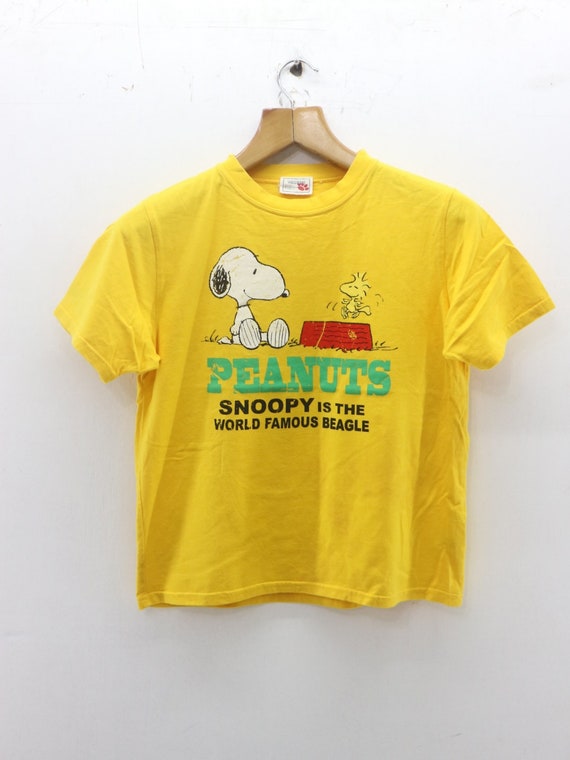 Vintage Peanuts Snoopy The World Famous Beagle T Shirt Sport Etsy Ireland