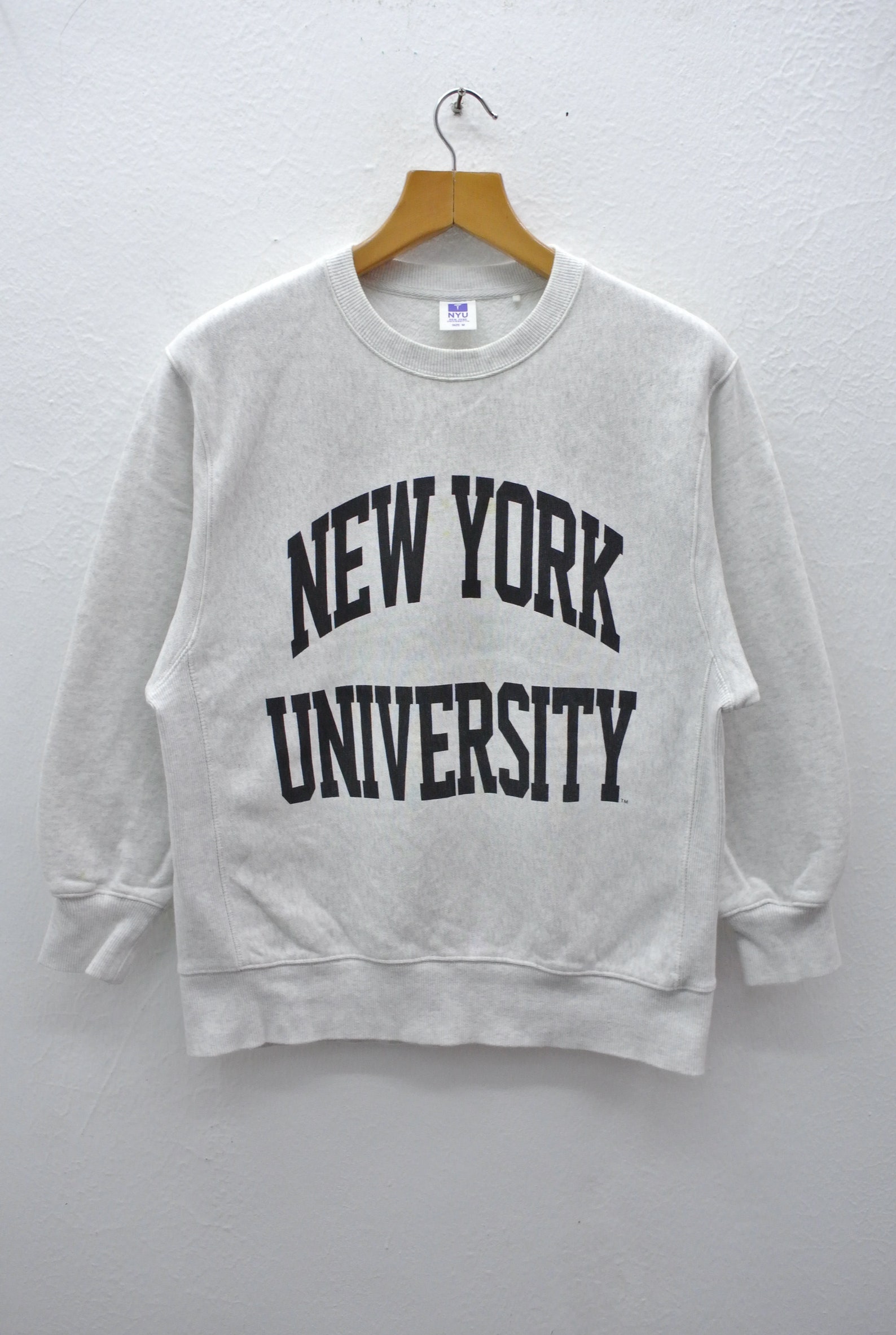 Vintage New York University NYU Sweatshirt Varsity Sports Wear | Etsy