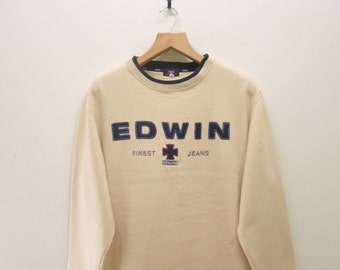edwin logo sweater