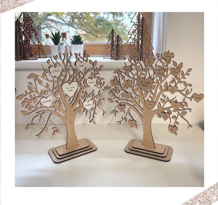 Arbol de la Vida Personalizado, Ideal para Regalar y Decorar. ¡¡Un Recuerdo  para Toda la Vida Nombre Personalizado Olesea Árbol genealógico Decoración