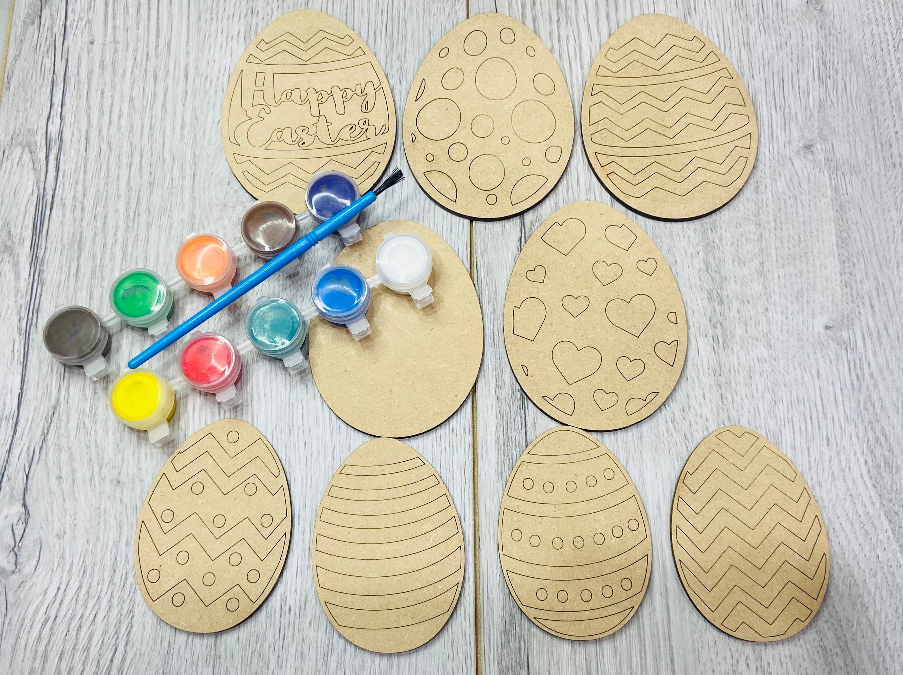 Easter craft kit Easter paint kit paint your own diy craft Etsy