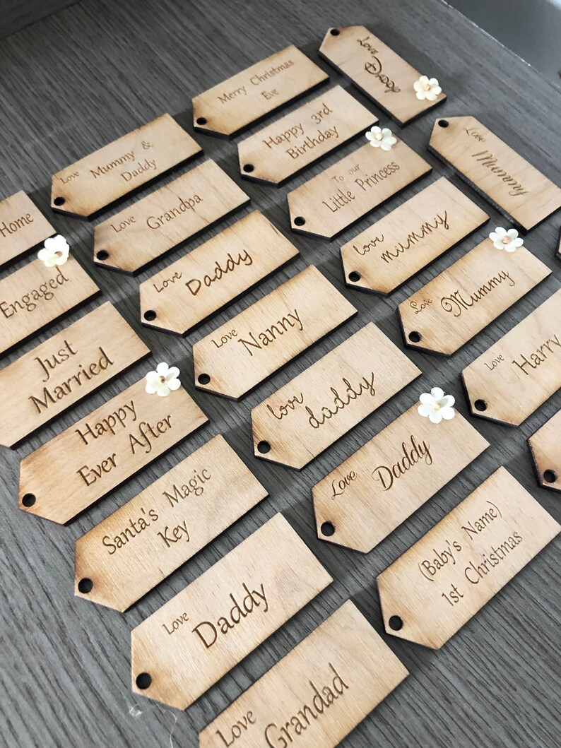 Wooden Tags Craft Tags Wedding Name Places Table Names Rustic Etsy