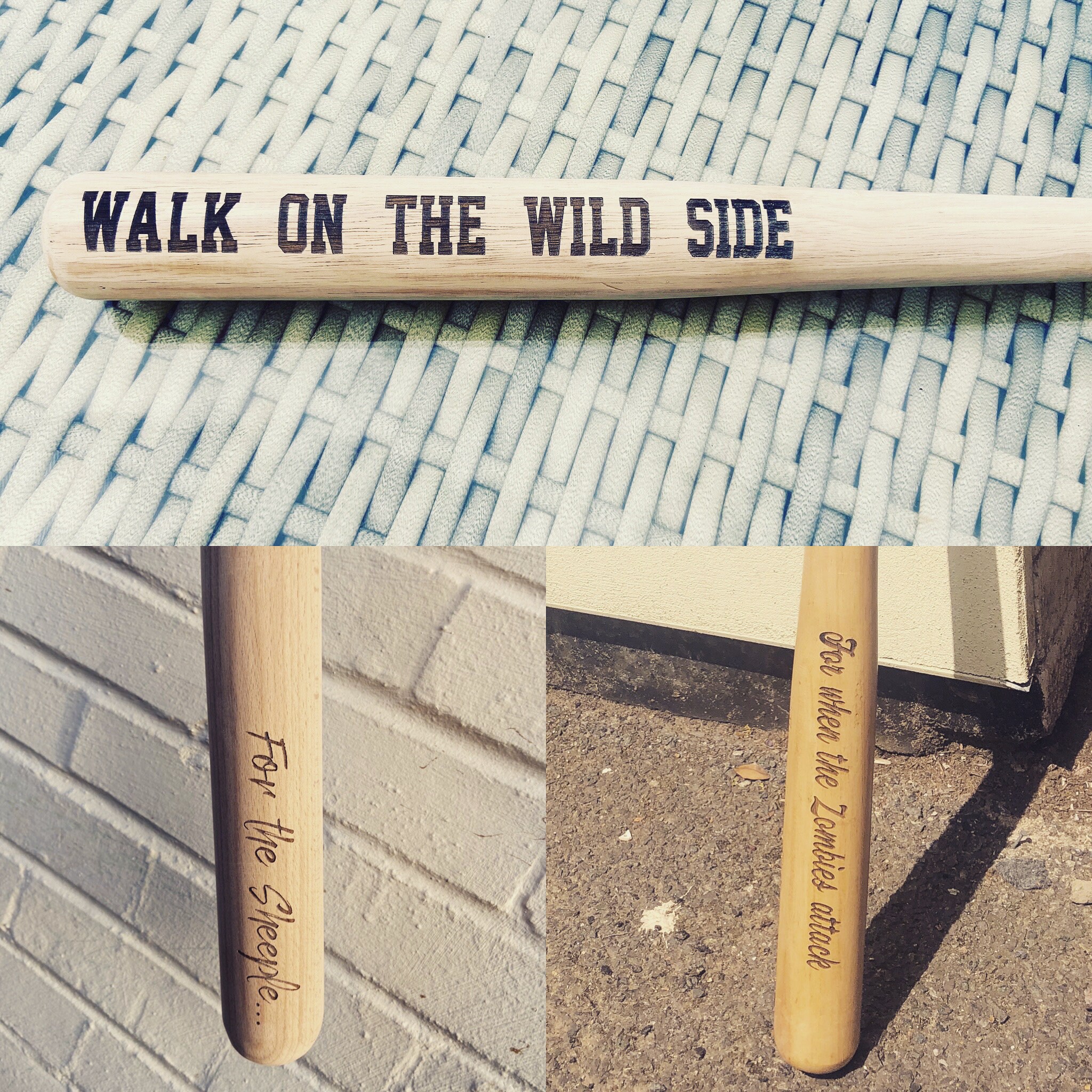 Personalised baseball bat engrave sports equipment gift for Etsy