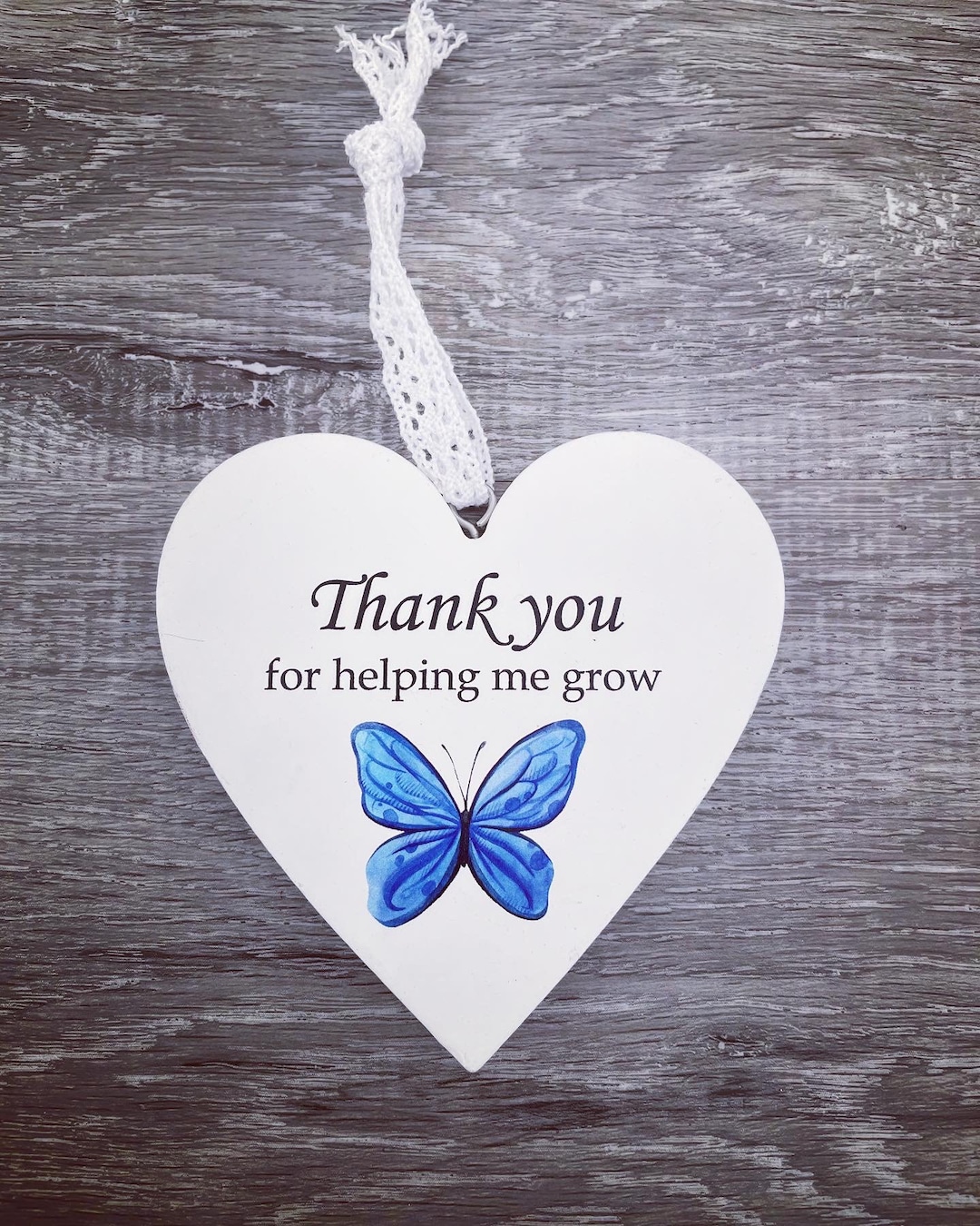 Thank You For Helping Us Grow Banner - Gold Glitter Teacher Appreciation Hanging Decor, Class Of 2025 Graduation Party Sign - View #2