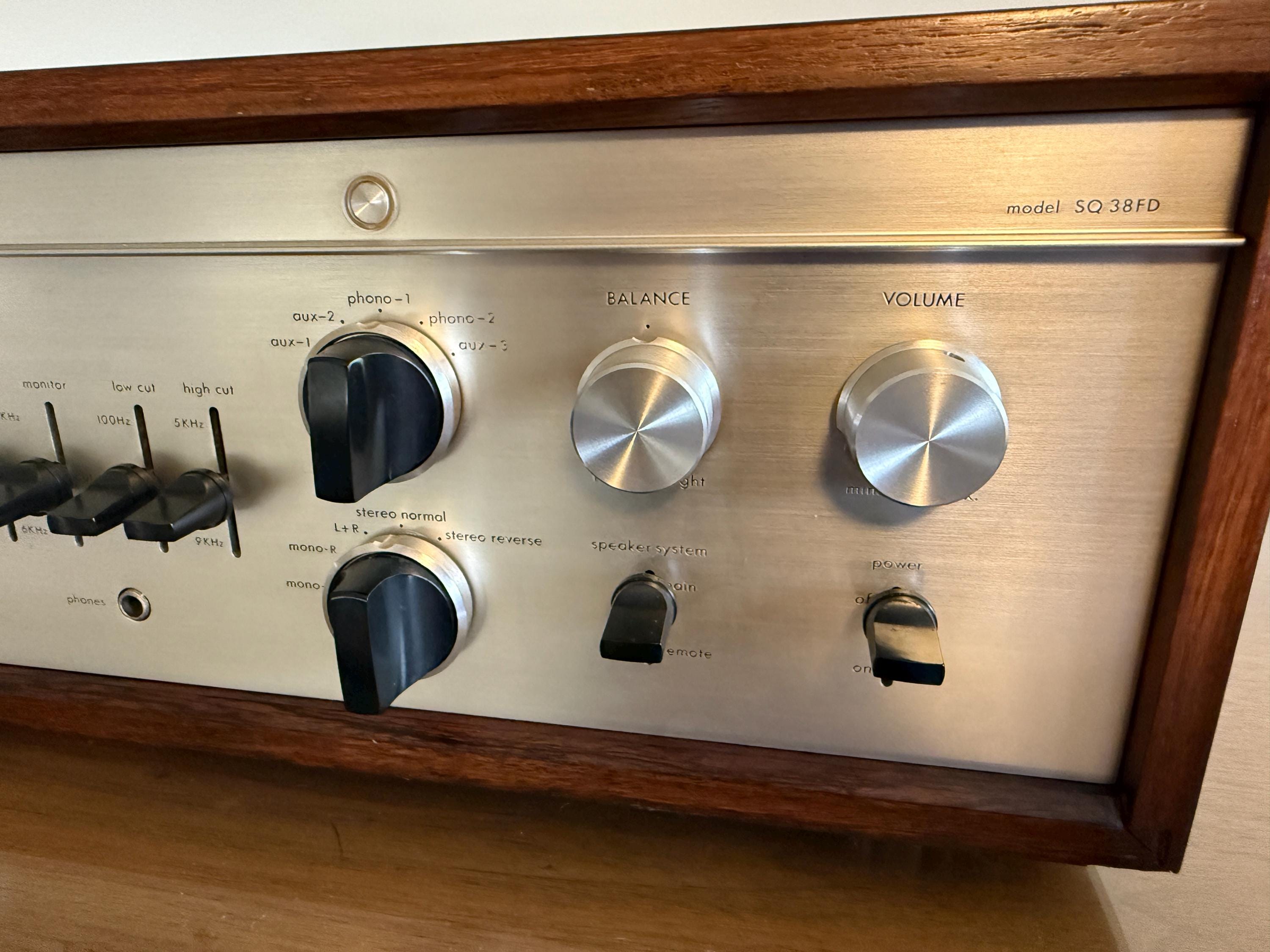 1974年製ラックスマンSQ-38FD真空管プリメインアンプを完全復元 - Etsy