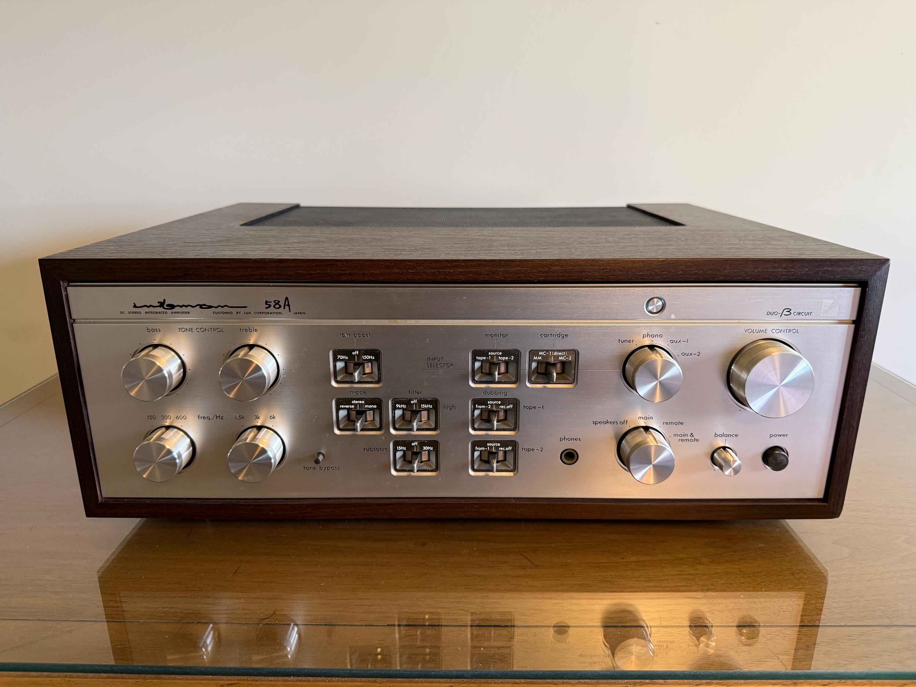 1979 Luxman L-58A Integrated Amplifier – Fully Restored / Rebuilt