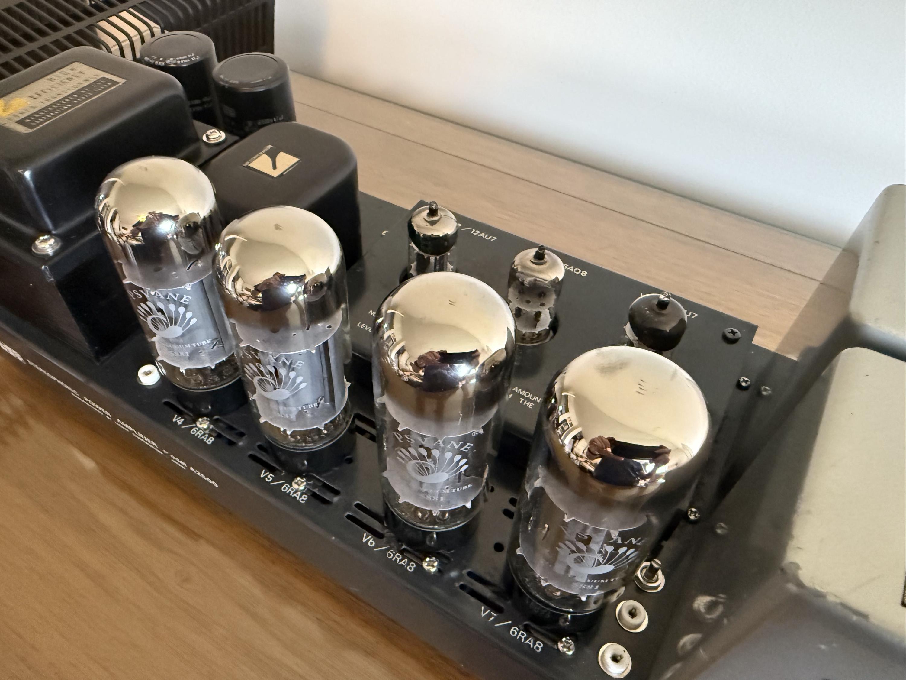 完全に修復された 1972 年製 Luxman A2500 真空管パワーアンプ - Etsy 日本