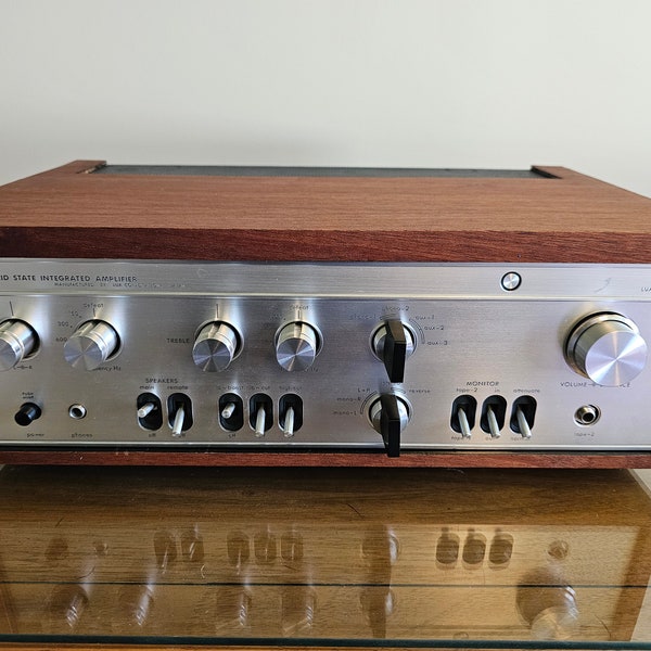 Fully restored 1970 Luxman SQ-505X Integrated Amplifier