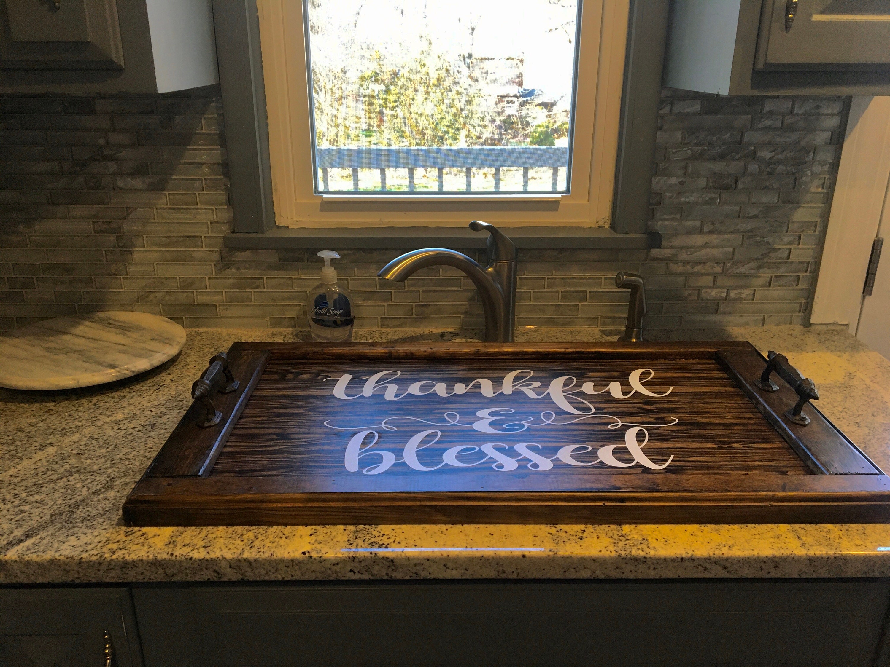 Kitchen Sink Cover Sink Top Cover Sink Tray 12 Colors Etsy