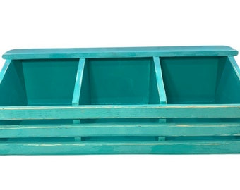 veggie bin, countertop storage, home decor, vintage style bin