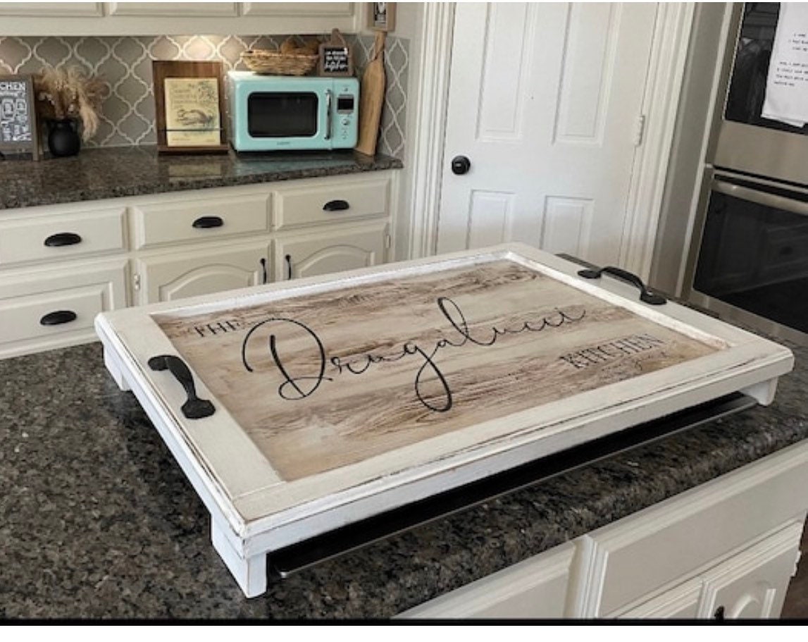 Custom Stove Top Cover-2 Burner Cover - Cutting Boards and More