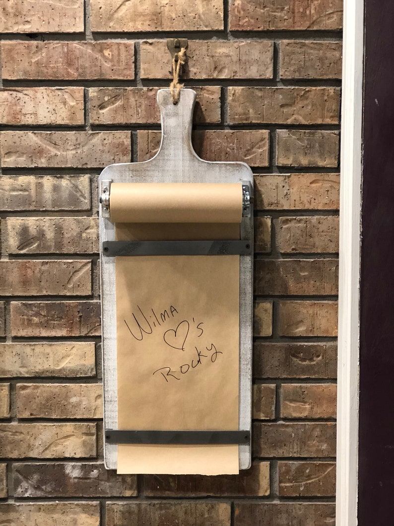 Charcuterie Farmhouse Memo Board Roll Memo Board breadboard Etsy