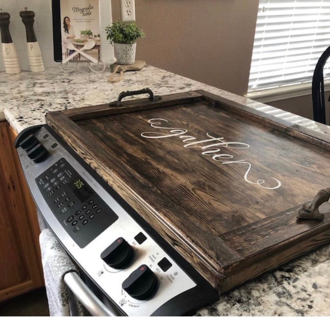 Customizible RV Stove Top Cover/gas Stove Cover,wooden Stove Top Cover