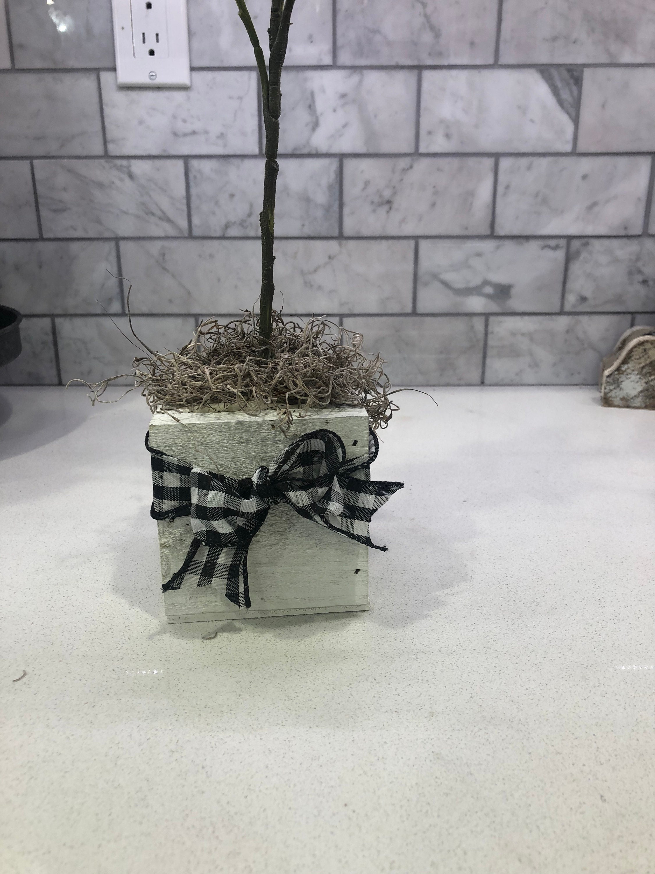 Countertop lemon tree faux lemon tree tabletop lemon lemon Etsy